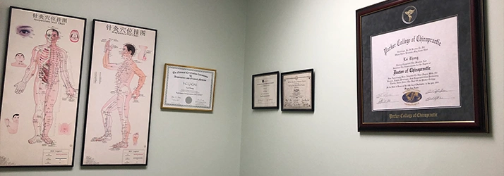 Chiropractic And Medical Accolades In The Wall